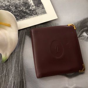 Cartier compact wallet